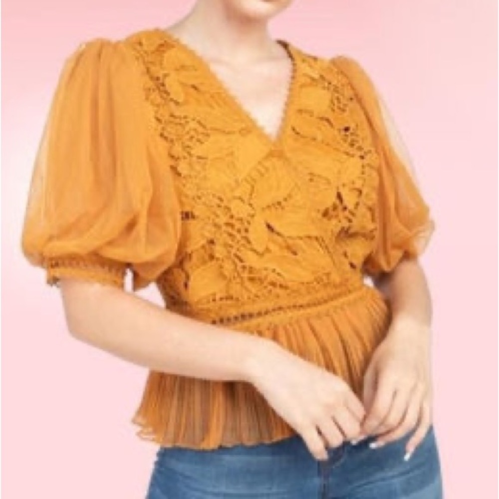 Embroidery Lace Blouse